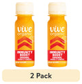 (2 Pack)  Immunity Boost Shot, Original Ginger and Turmeric Wellness Shot, 2 Fl Oz Bottle