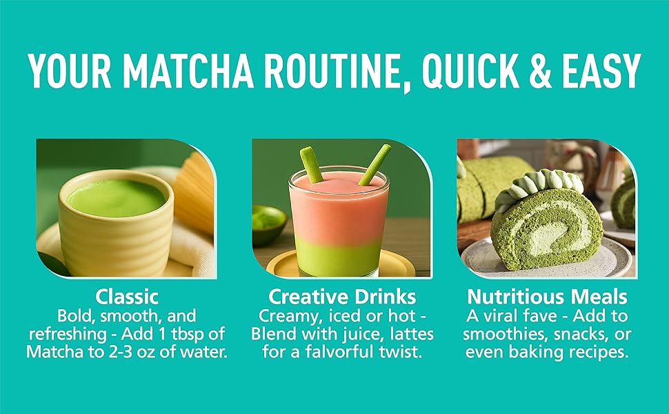 Ceremonial Grade Organic Matcha Green Tea Powder,Premium First Harvest Unsweetened,1 0 0 Pure Matcha ForLattes,Smoothies,and Baking 60g 2.1oz