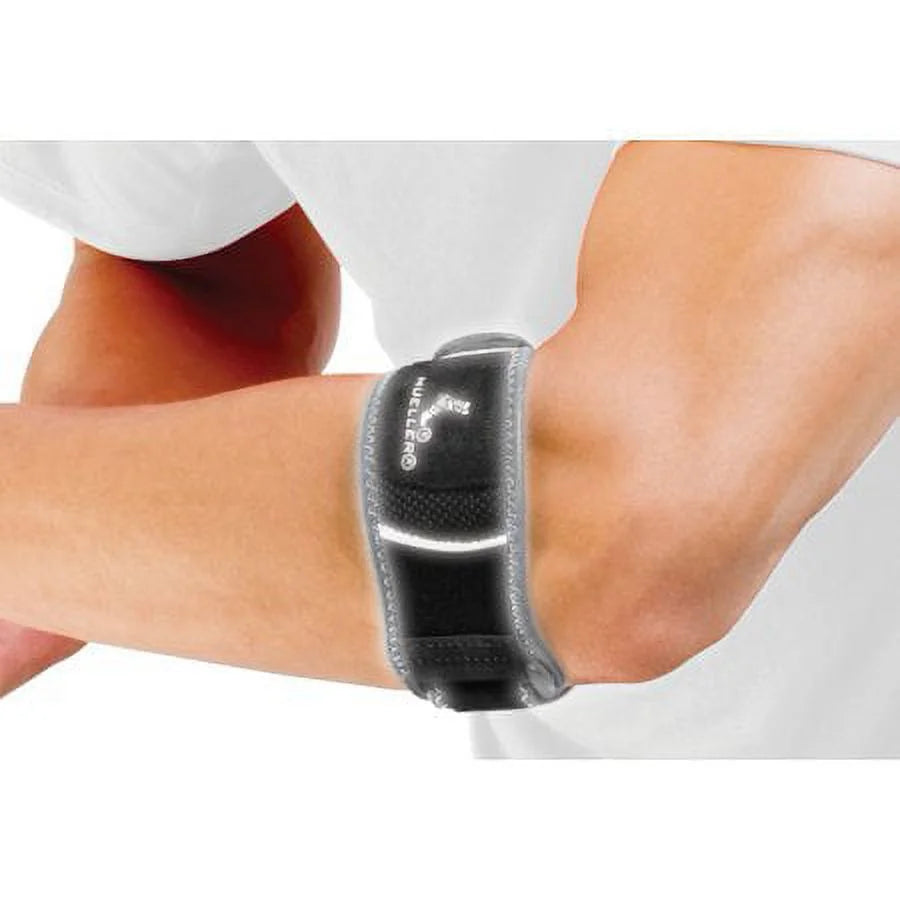 Hg80 Premium Tennis Elbow Brace, Black/Gray, Large/Extra Large