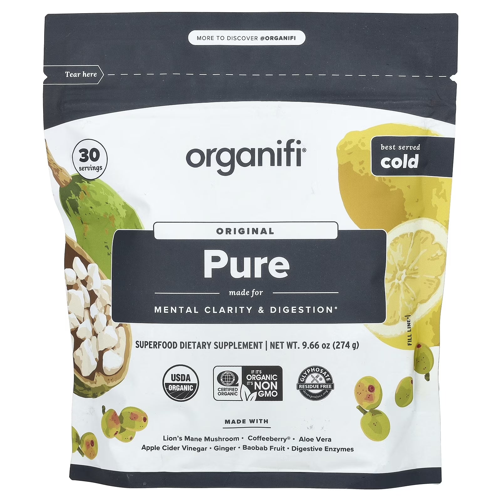 Pure Enhance Cognitive Function, Focus & Clarity