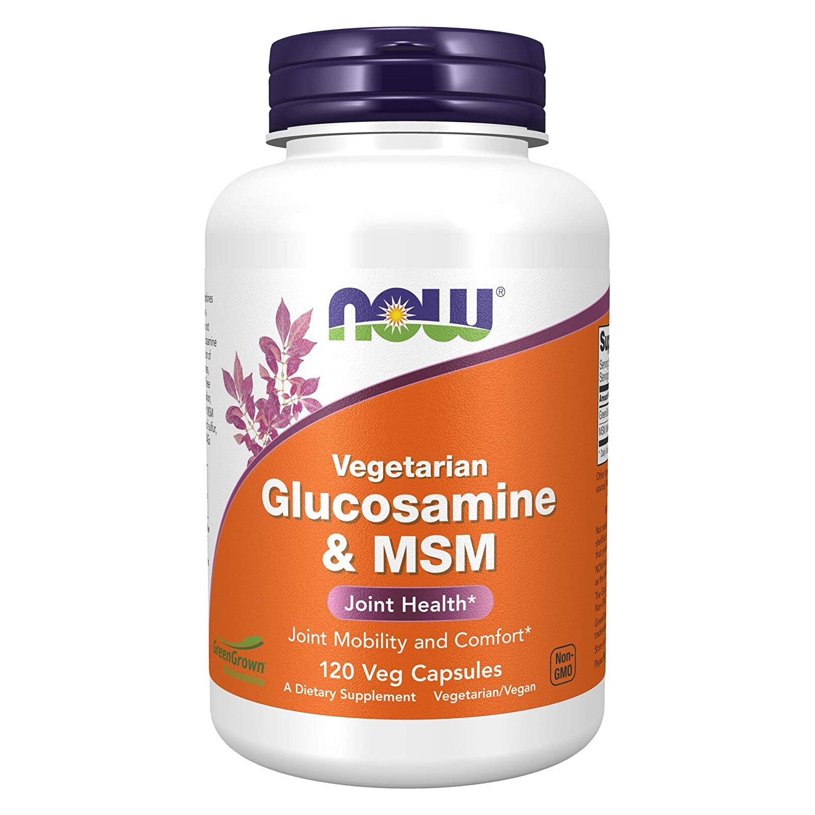 NOW FOODS Glucosamine & MSM Vegetarian 120 Veg Capsules