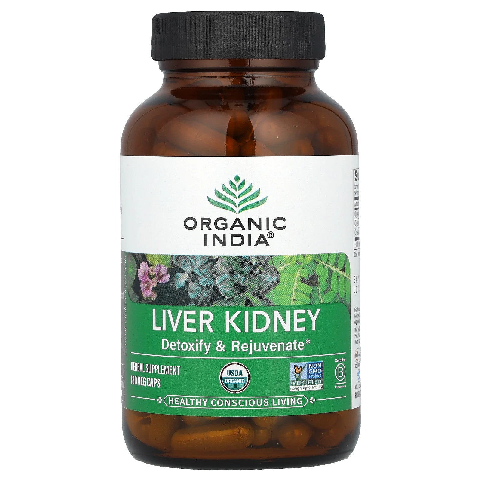 Liver Kidney, 180 Veg Caps