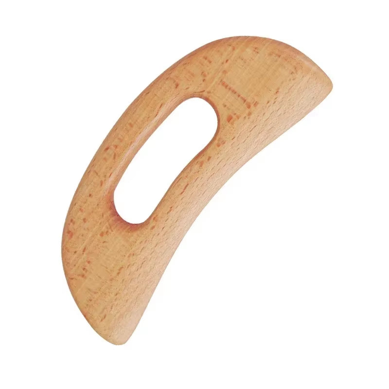 Carbonized Wood Gua Sha Tools anti Cellulite Massage Tool Wood Lymphatic Drainage Paddle Gua Sha Massage Tissue Gua Sha Board