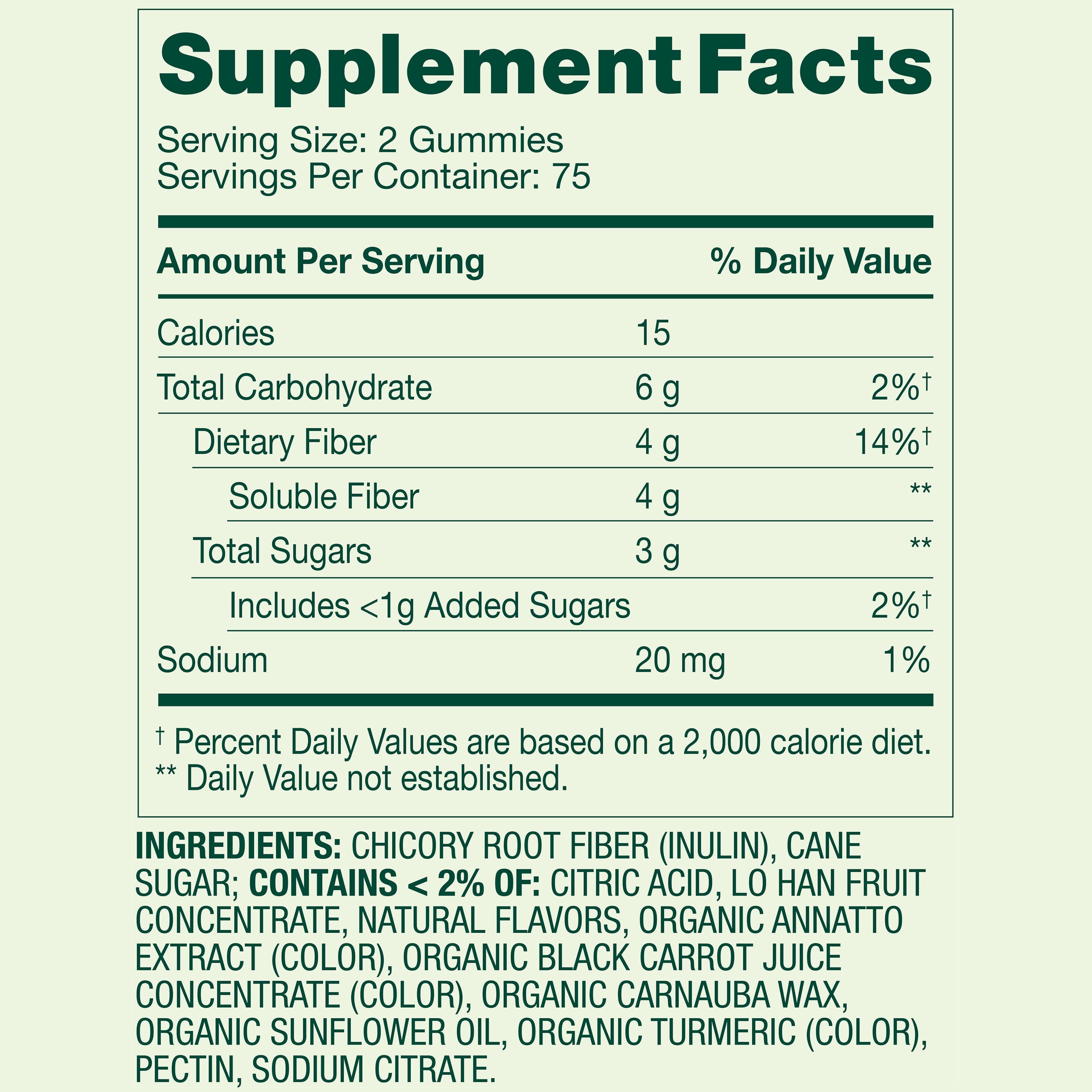 (3 Pack)  Digestive Health Fiber Supplement Gummies, Orange Lemon Strawberry, 150 Count