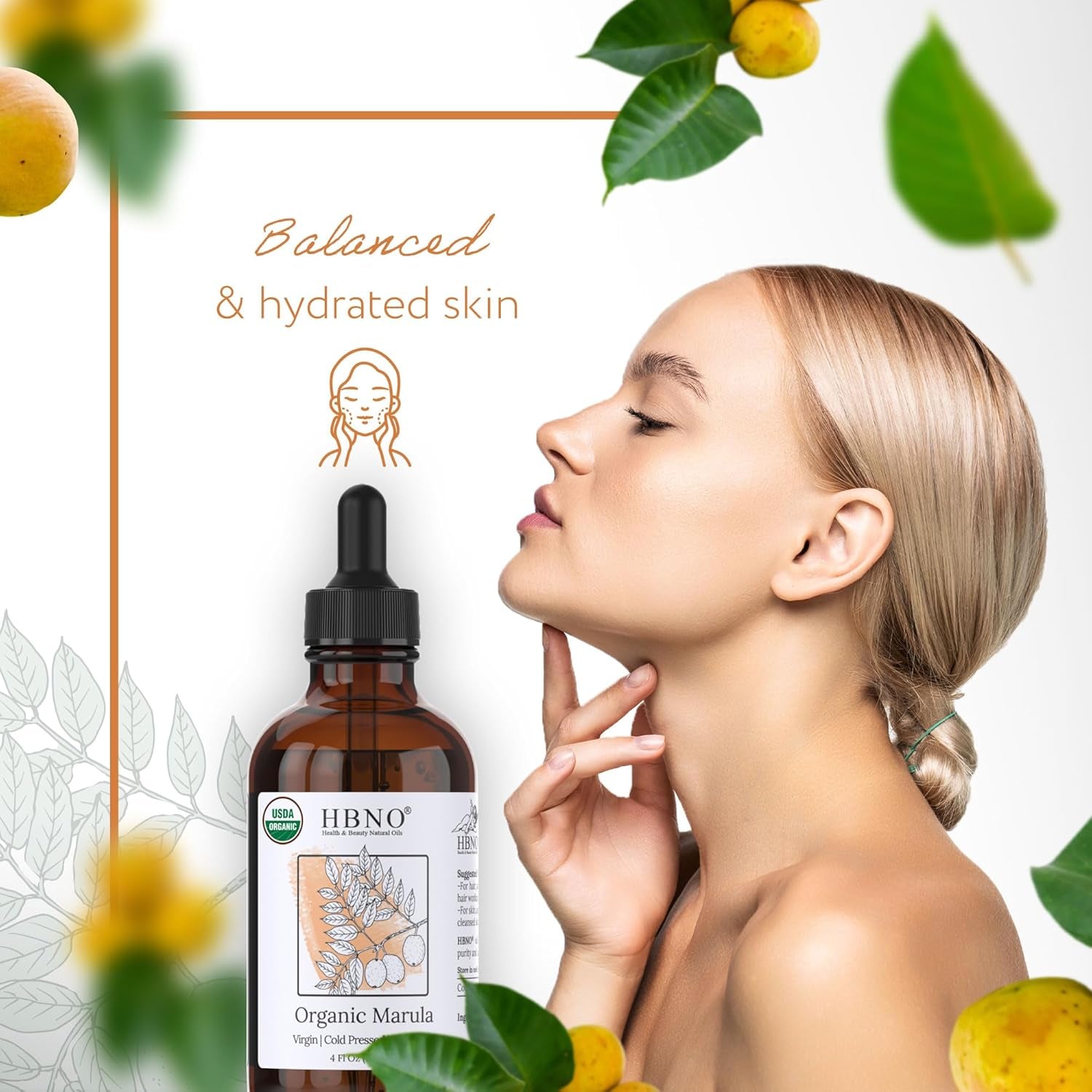 Organic Marula Oil - Huge 4 Oz (120Ml) Value Size - USDA Certified Organic Marula Seed Oil, Cold Pressed for Face, Body, Lips, Shampoo & Conditioner