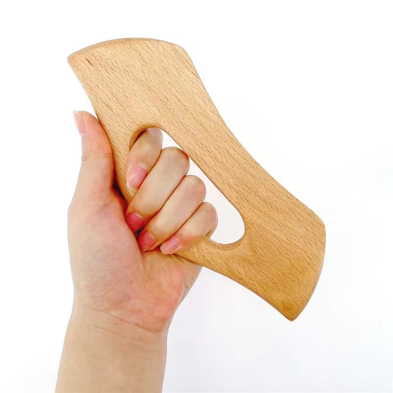 Carbonized Wood Gua Sha Tools anti Cellulite Massage Tool Wood Lymphatic Drainage Paddle Gua Sha Massage Tissue Gua Sha Board