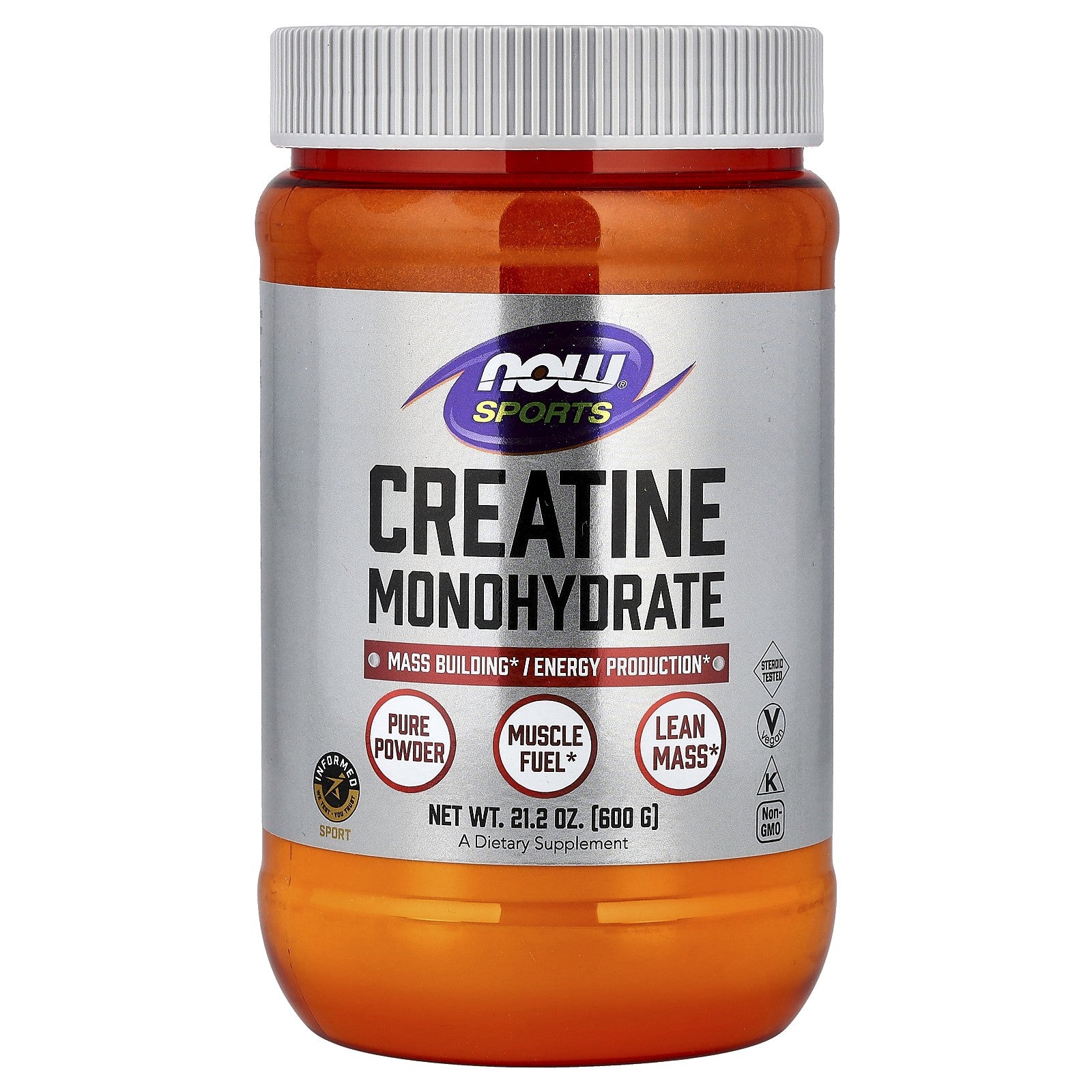 Sports, Creatine Monohydrate, 21.2 Oz (600 G)