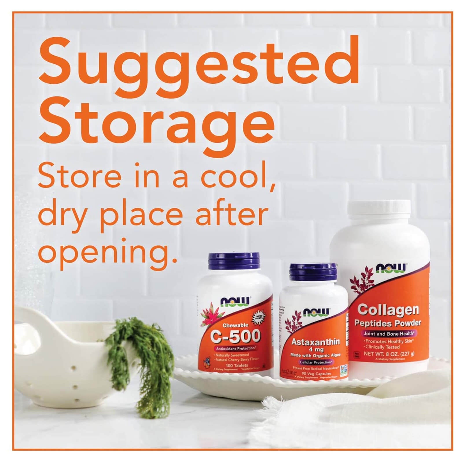 NOW FOODS Glucosamine & MSM Vegetarian 240 Veg Capsules