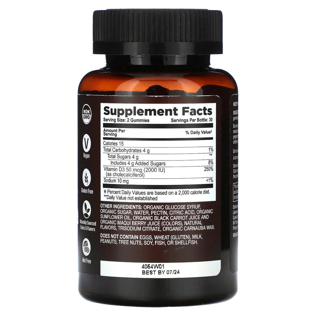 Vit D3, Og2, Adlts, Gmy, Stra - 60 Ct