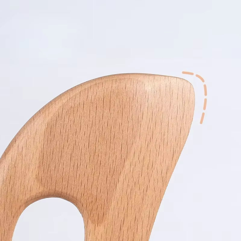 Carbonized Wood Gua Sha Tools anti Cellulite Massage Tool Wood Lymphatic Drainage Paddle Gua Sha Massage Tissue Gua Sha Board