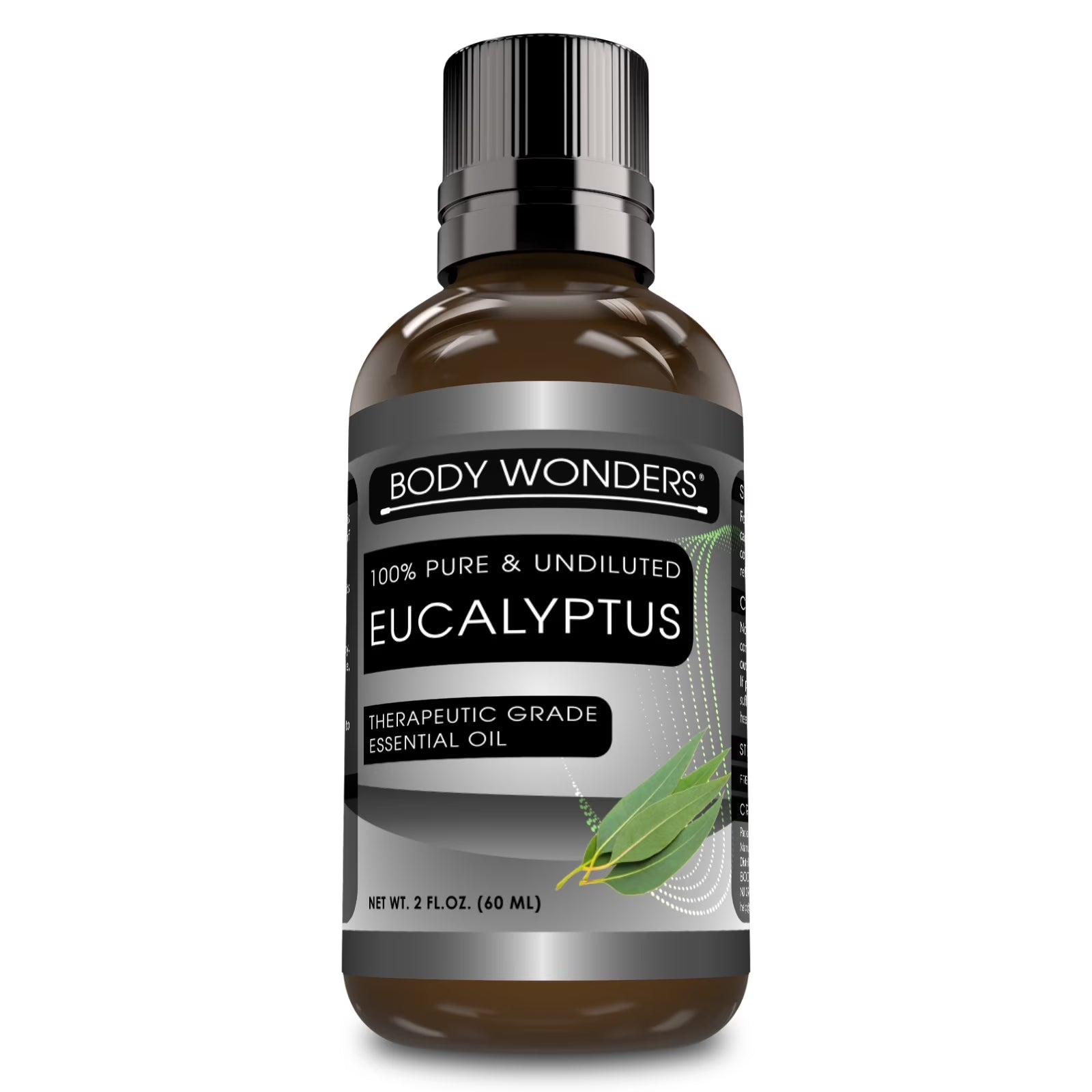 100% Pure Eucalyptus Essential Oil - 2 Fl Oz, Therapeutic Grade Oil - Ideal for Aromatherapy | Made in USA