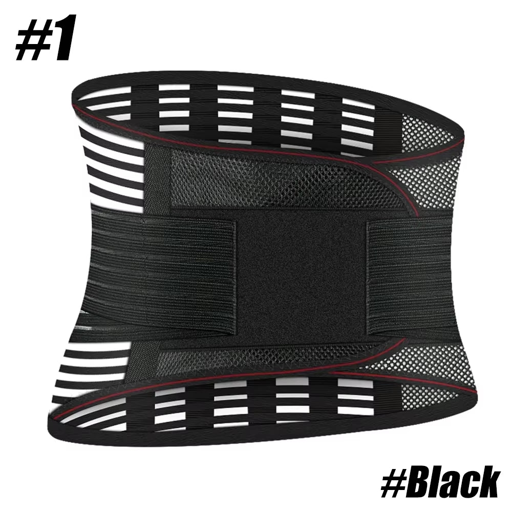 Back Braces for Lower Back Pain Relief with 5 Stays,Breathable Back Support Belt for Men/Women,Anti-Skid Lumbar Support Belt