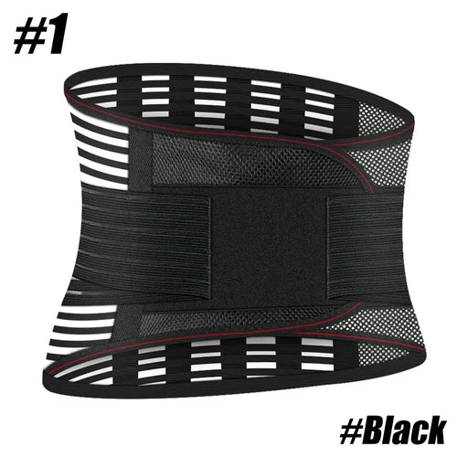 Back Braces for Lower Back Pain Relief with 5 Stays,Breathable Back Support Belt for Men/Women,Anti-Skid Lumbar Support Belt