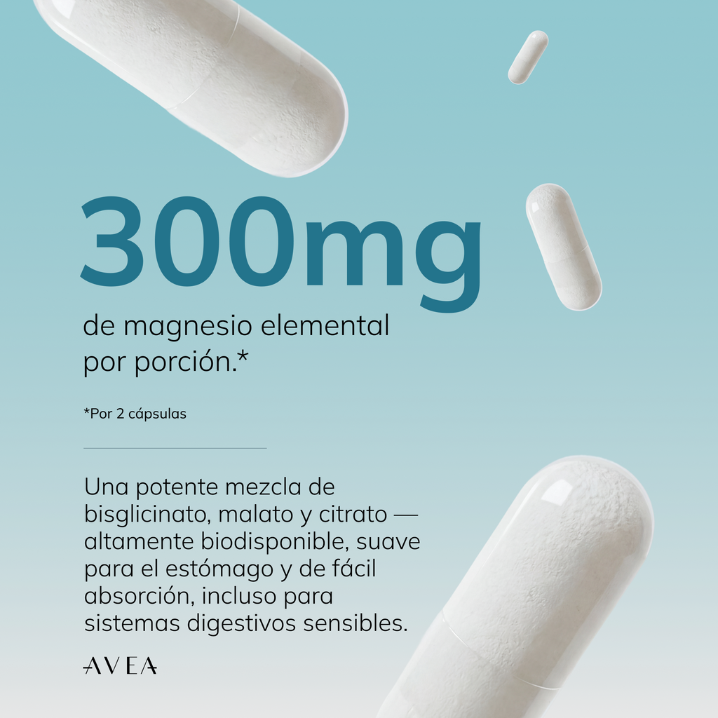 Unlock Your Vitality with AVEA Magnesium Complex - 300 mg of Essential Magnesium for Optimal Health