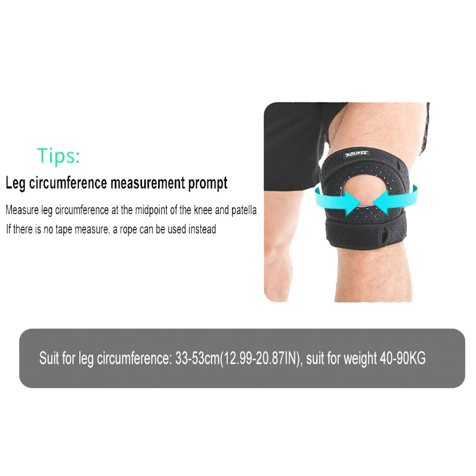 1PCS Patella Knee Brace Patellar Tendon Support Strap with Gel Pad - Knee Pain,Arthritis,Tendonitis,Knee Stabilizer