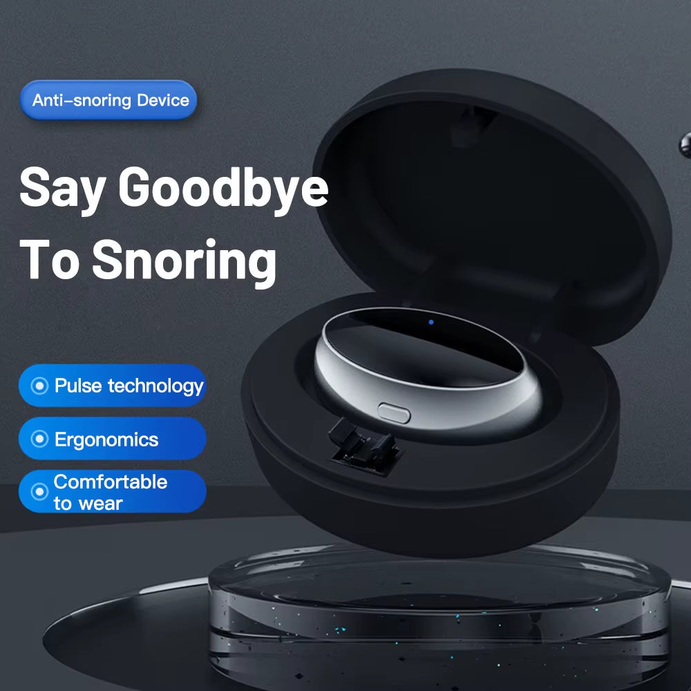 Smart Anti-Snoring Device Breathing Corrector Electric anti Snoring Sleep Pro Smart EMS anti Snoring Device