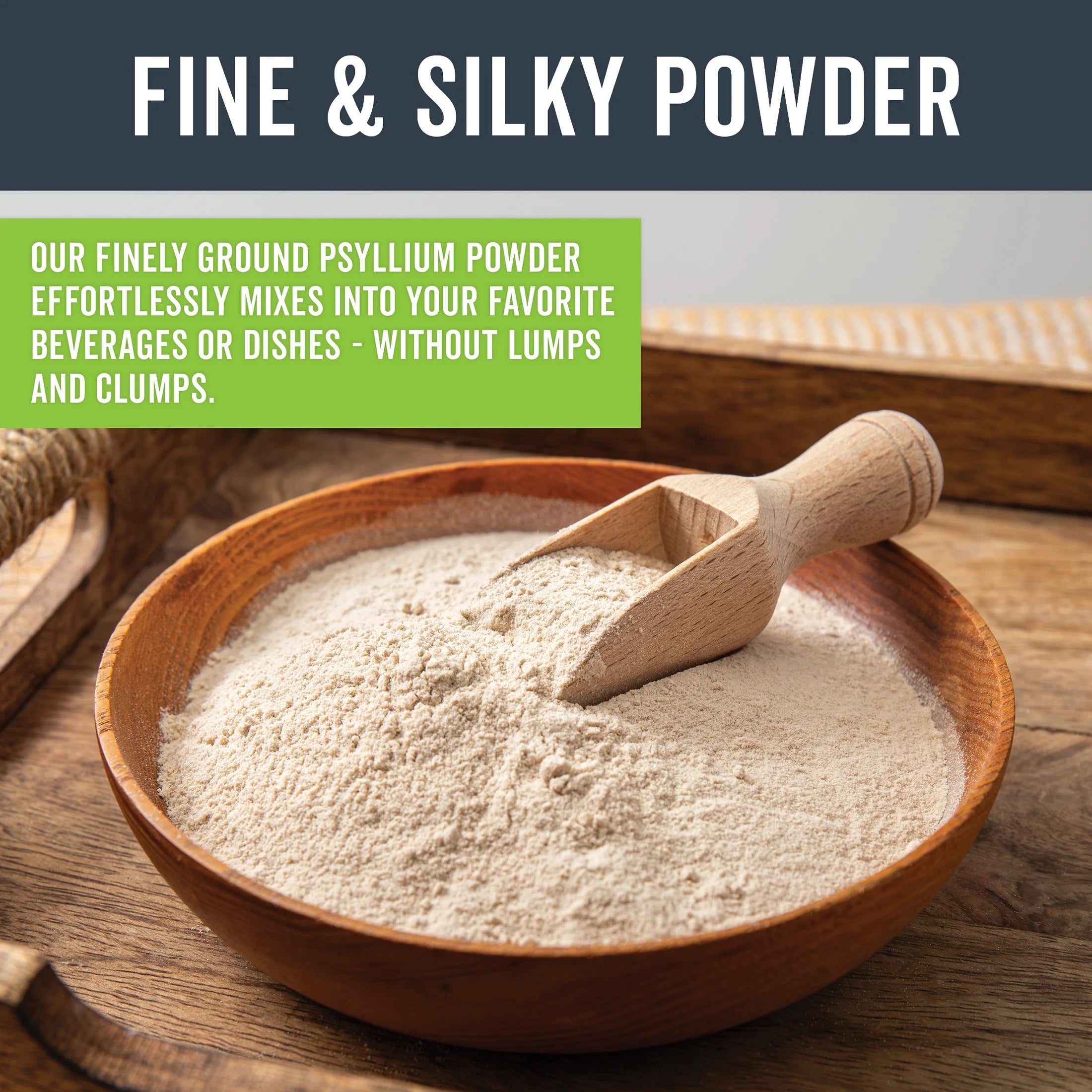 Organic Psyllium Husk Powder, 10 Oz-Finely Ground, Unflavored, Gluten-Free, Vegan, Keto and Paleo