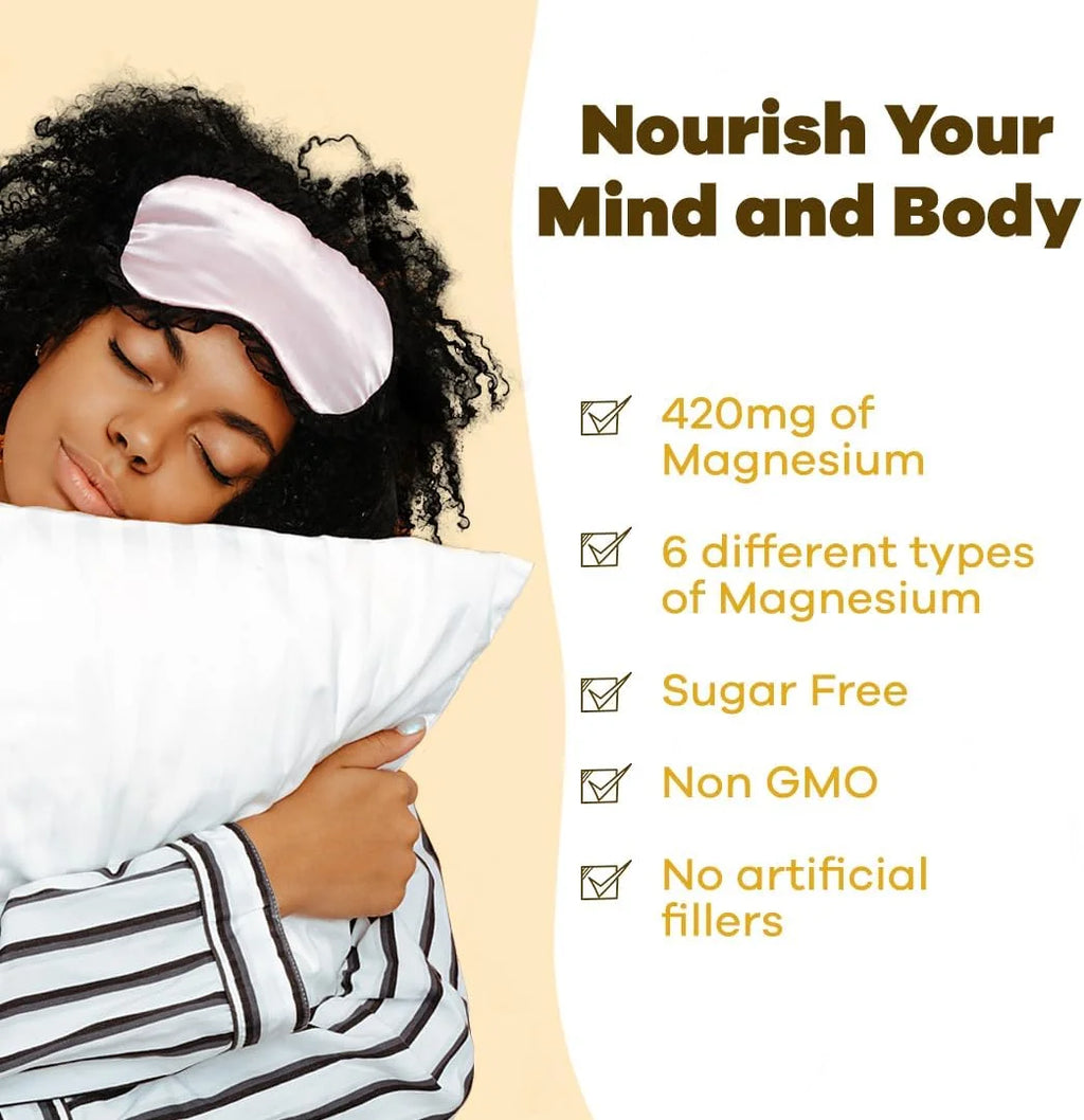 Magnesium Complex Powder with Magnesium Glycinate & Citrate, Honey Citrus Flavor, 60 Servings