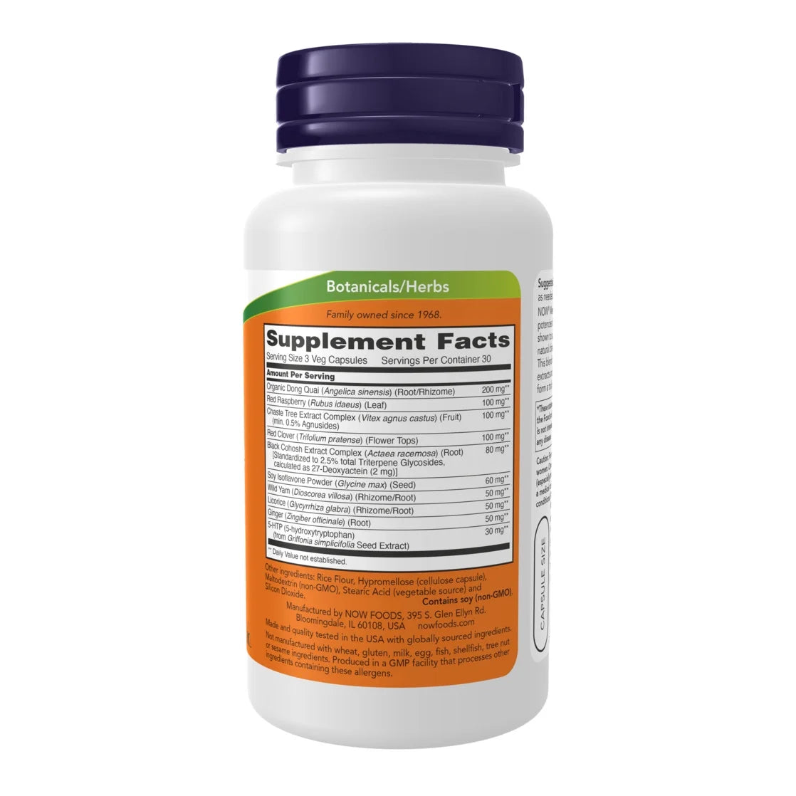 Supplements, Menopause Support, Blend Includes Standardized Herbal Extracts and Other Nutrients, 90 Veg Capsules
