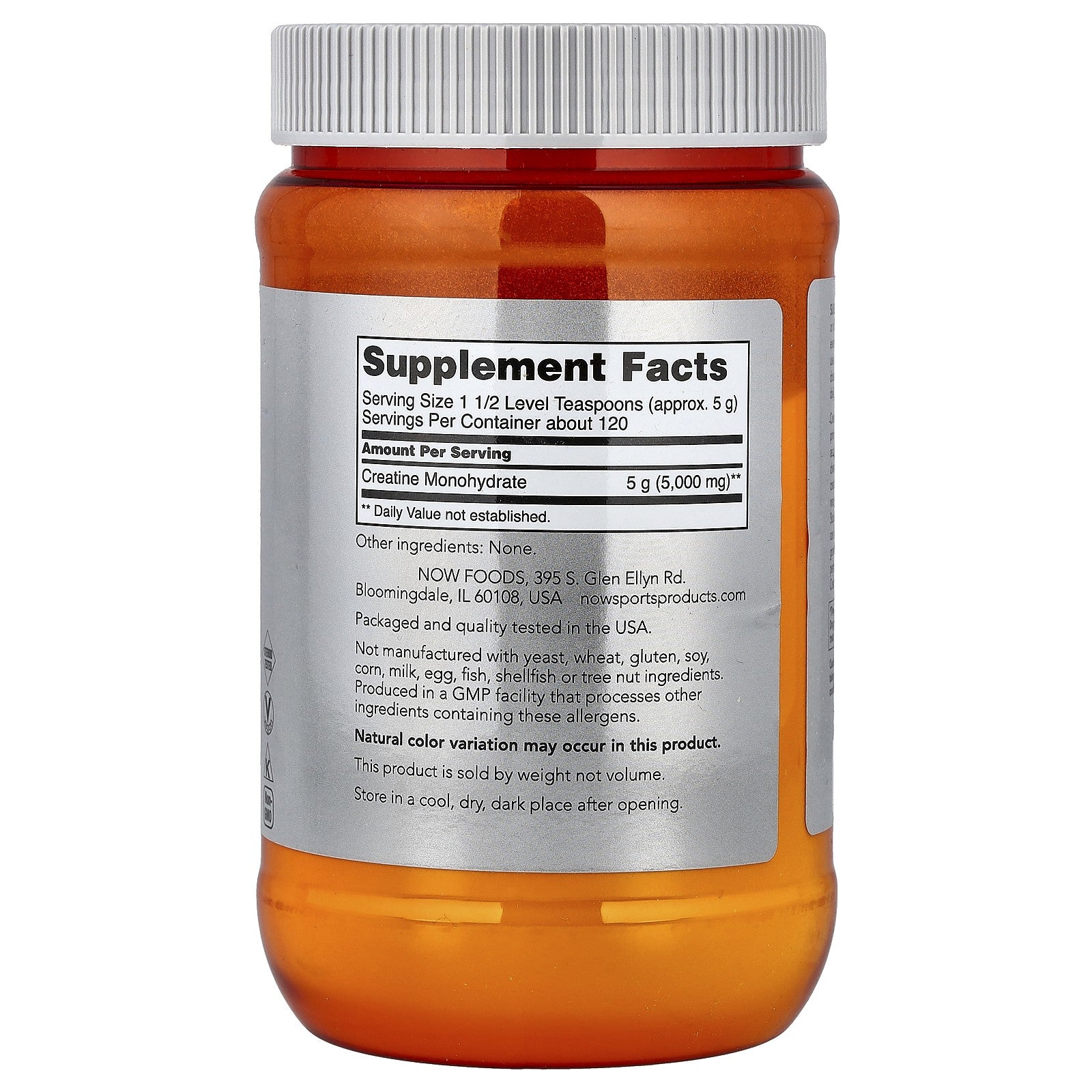 Sports, Creatine Monohydrate, 21.2 Oz (600 G)
