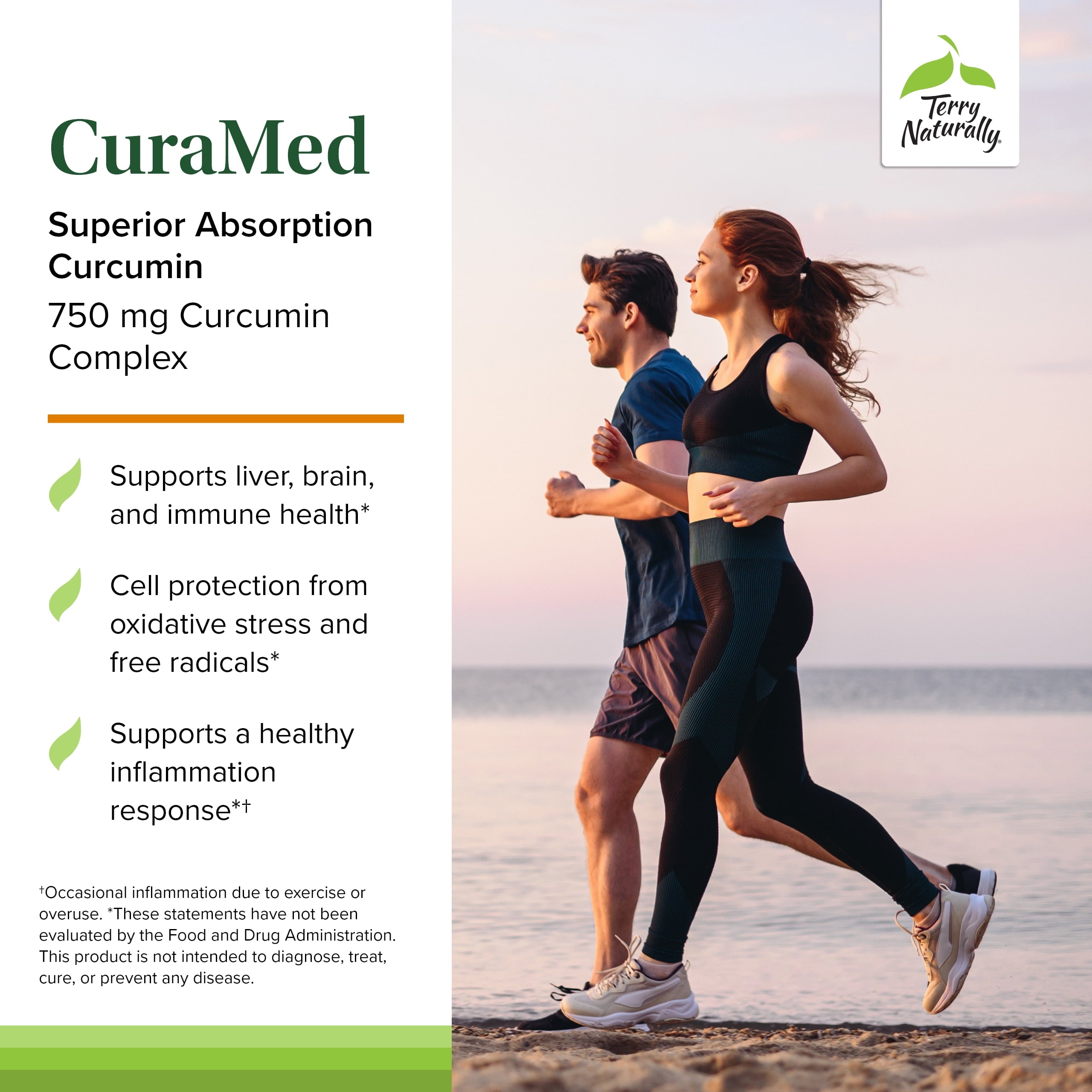 Europharma -  Curamed with BCM-95 750 Mg. - 120 Softgels