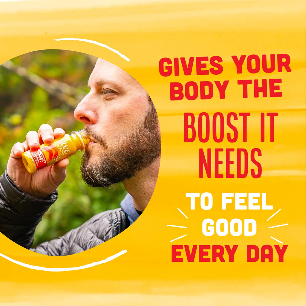 (2 Pack)  Immunity Boost Shot, Original Ginger and Turmeric Wellness Shot, 2 Fl Oz Bottle
