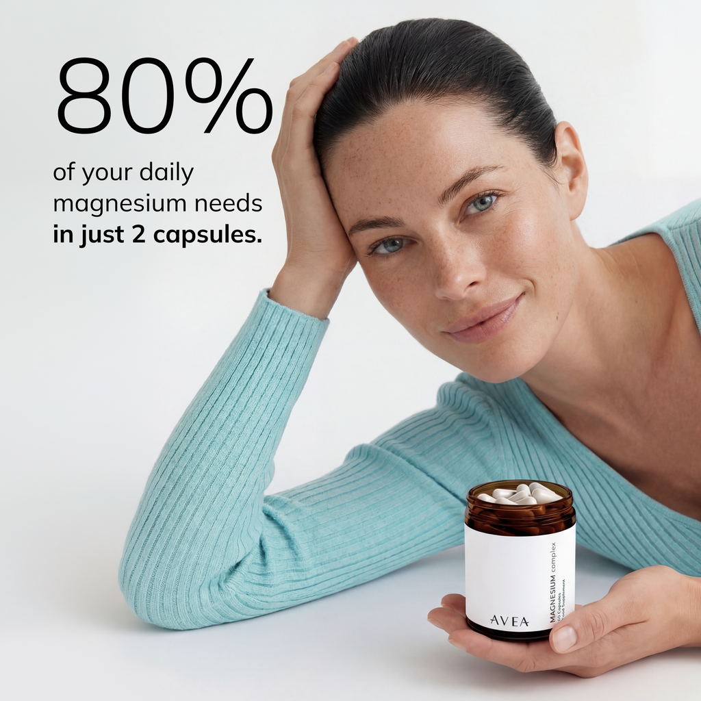Unlock Your Vitality with AVEA Magnesium Complex - 300 mg of Essential Magnesium for Optimal Health