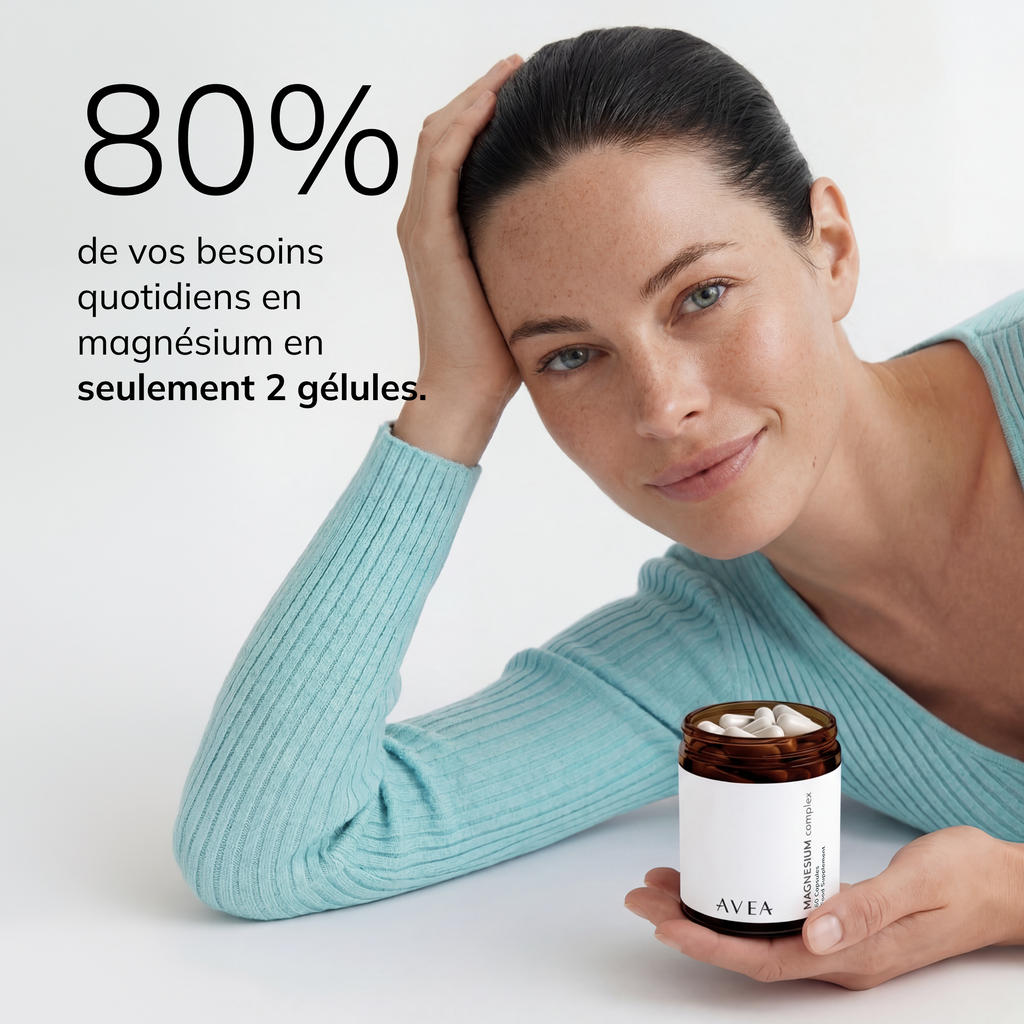 Unlock Your Vitality with AVEA Magnesium Complex - 300 mg of Essential Magnesium for Optimal Health