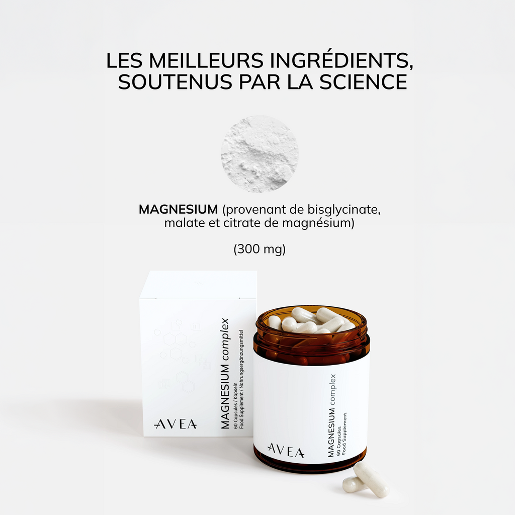 Unlock Your Vitality with AVEA Magnesium Complex - 300 mg of Essential Magnesium for Optimal Health